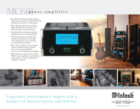 McIntosh MC-601 - Brochure 